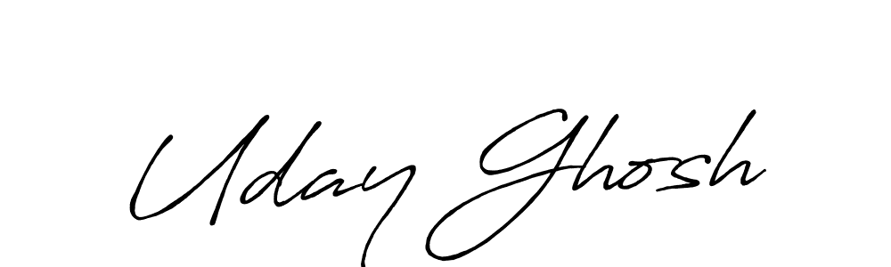 How to Draw Uday Ghosh signature style? Antro_Vectra_Bolder is a latest design signature styles for name Uday Ghosh. Uday Ghosh signature style 7 images and pictures png