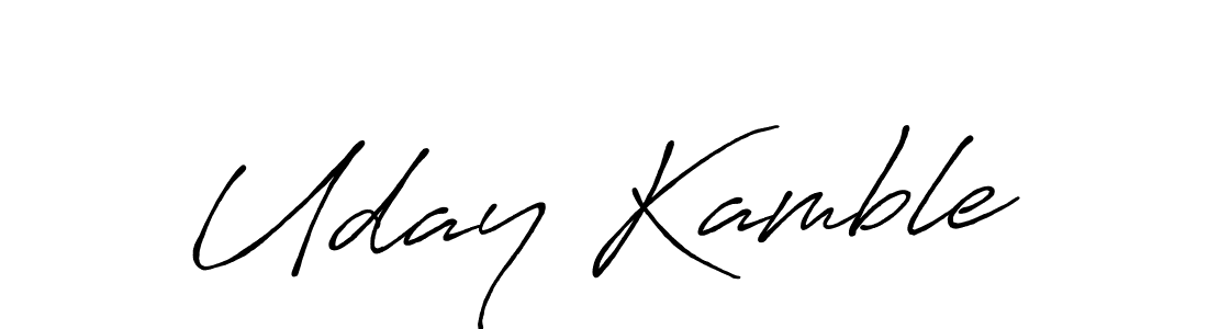 if you are searching for the best signature style for your name Uday Kamble. so please give up your signature search. here we have designed multiple signature styles  using Antro_Vectra_Bolder. Uday Kamble signature style 7 images and pictures png