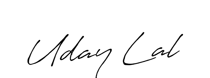 How to make Uday Lal signature? Antro_Vectra_Bolder is a professional autograph style. Create handwritten signature for Uday Lal name. Uday Lal signature style 7 images and pictures png