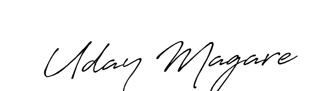 You can use this online signature creator to create a handwritten signature for the name Uday Magare. This is the best online autograph maker. Uday Magare signature style 7 images and pictures png