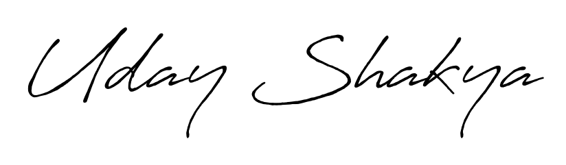 How to make Uday Shakya signature? Antro_Vectra_Bolder is a professional autograph style. Create handwritten signature for Uday Shakya name. Uday Shakya signature style 7 images and pictures png