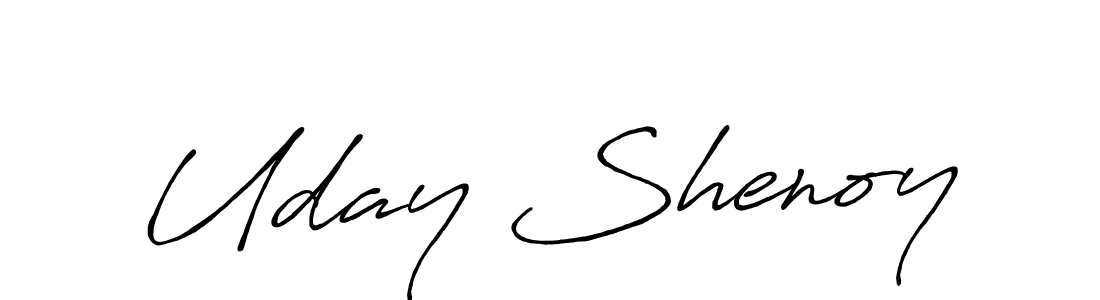 How to Draw Uday Shenoy signature style? Antro_Vectra_Bolder is a latest design signature styles for name Uday Shenoy. Uday Shenoy signature style 7 images and pictures png