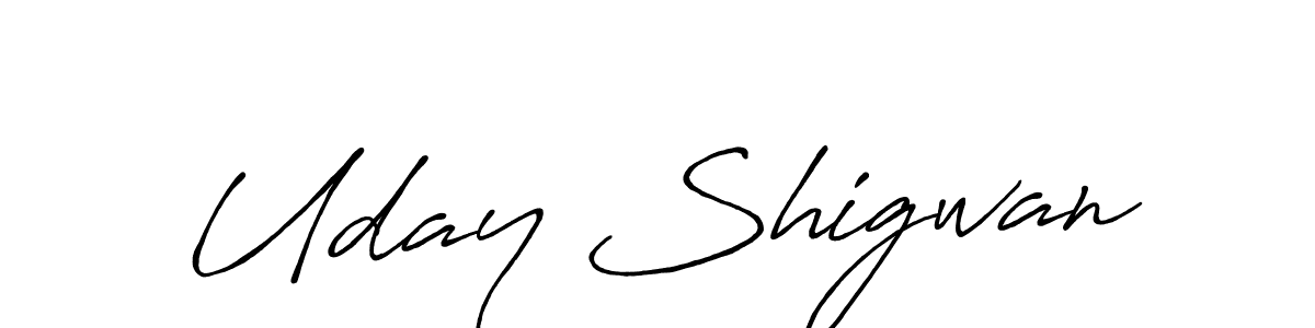 This is the best signature style for the Uday Shigwan name. Also you like these signature font (Antro_Vectra_Bolder). Mix name signature. Uday Shigwan signature style 7 images and pictures png