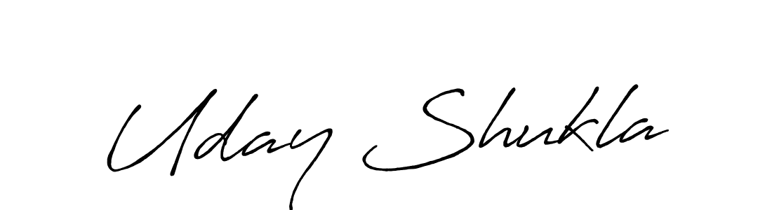 The best way (Antro_Vectra_Bolder) to make a short signature is to pick only two or three words in your name. The name Uday Shukla include a total of six letters. For converting this name. Uday Shukla signature style 7 images and pictures png