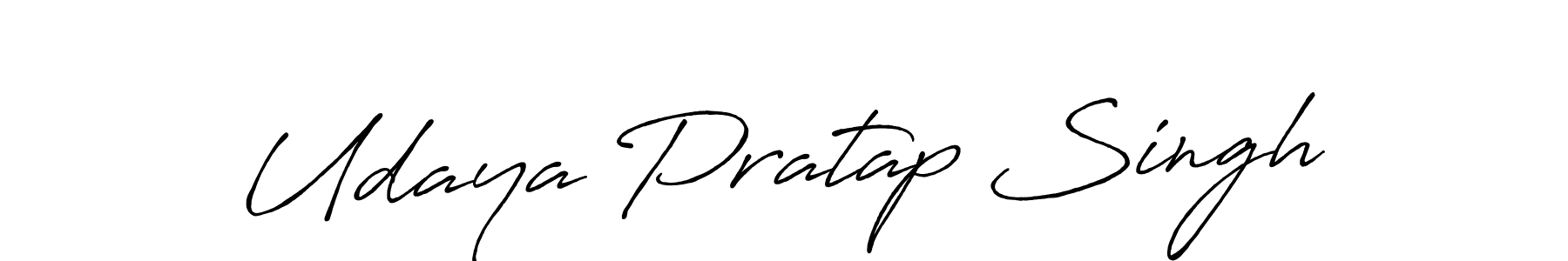 Also we have Udaya Pratap Singh name is the best signature style. Create professional handwritten signature collection using Antro_Vectra_Bolder autograph style. Udaya Pratap Singh signature style 7 images and pictures png