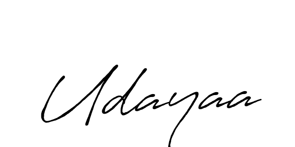 Udayaa stylish signature style. Best Handwritten Sign (Antro_Vectra_Bolder) for my name. Handwritten Signature Collection Ideas for my name Udayaa. Udayaa signature style 7 images and pictures png