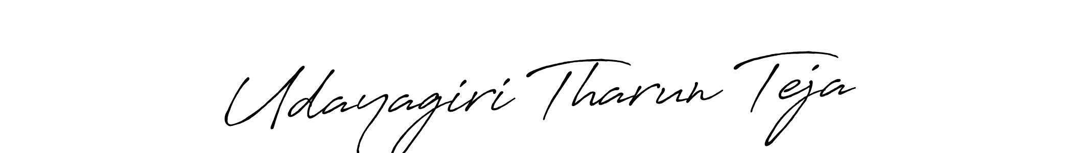 This is the best signature style for the Udayagiri Tharun Teja name. Also you like these signature font (Antro_Vectra_Bolder). Mix name signature. Udayagiri Tharun Teja signature style 7 images and pictures png