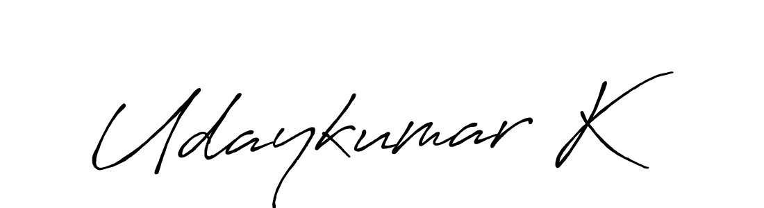 This is the best signature style for the Udaykumar K name. Also you like these signature font (Antro_Vectra_Bolder). Mix name signature. Udaykumar K signature style 7 images and pictures png