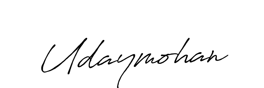 if you are searching for the best signature style for your name Udaymohan. so please give up your signature search. here we have designed multiple signature styles  using Antro_Vectra_Bolder. Udaymohan signature style 7 images and pictures png