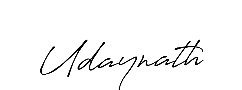 Create a beautiful signature design for name Udaynath. With this signature (Antro_Vectra_Bolder) fonts, you can make a handwritten signature for free. Udaynath signature style 7 images and pictures png