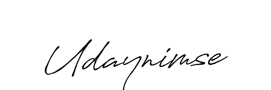 Udaynimse stylish signature style. Best Handwritten Sign (Antro_Vectra_Bolder) for my name. Handwritten Signature Collection Ideas for my name Udaynimse. Udaynimse signature style 7 images and pictures png