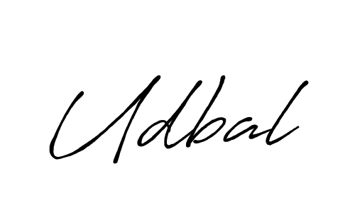 Design your own signature with our free online signature maker. With this signature software, you can create a handwritten (Antro_Vectra_Bolder) signature for name Udbal. Udbal signature style 7 images and pictures png