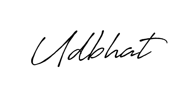 Best and Professional Signature Style for Udbhat. Antro_Vectra_Bolder Best Signature Style Collection. Udbhat signature style 7 images and pictures png