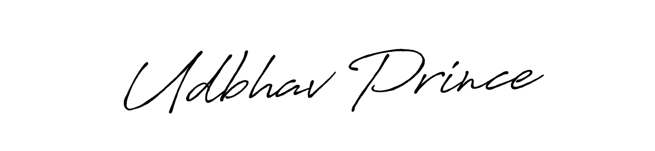 Best and Professional Signature Style for Udbhav Prince. Antro_Vectra_Bolder Best Signature Style Collection. Udbhav Prince signature style 7 images and pictures png