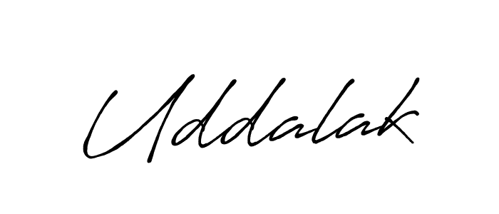 How to Draw Uddalak signature style? Antro_Vectra_Bolder is a latest design signature styles for name Uddalak. Uddalak signature style 7 images and pictures png