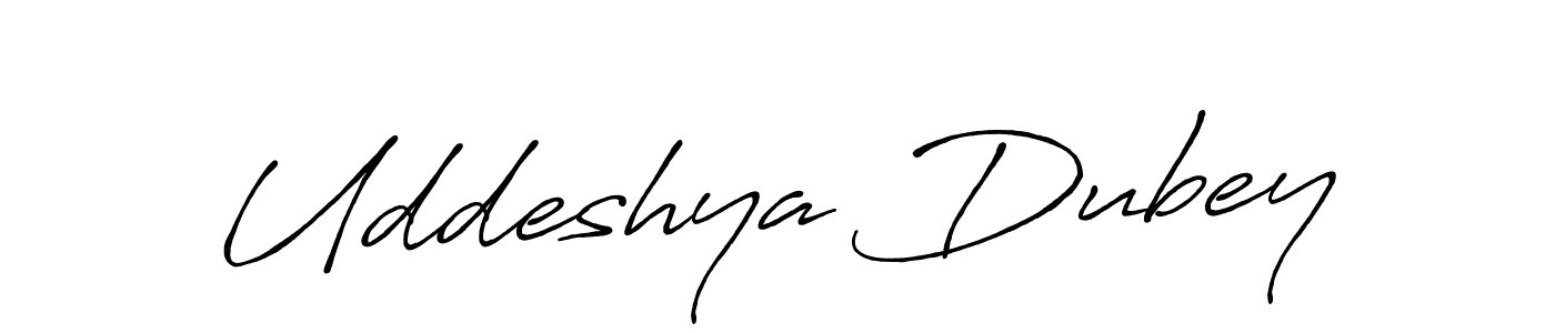 Also You can easily find your signature by using the search form. We will create Uddeshya Dubey name handwritten signature images for you free of cost using Antro_Vectra_Bolder sign style. Uddeshya Dubey signature style 7 images and pictures png