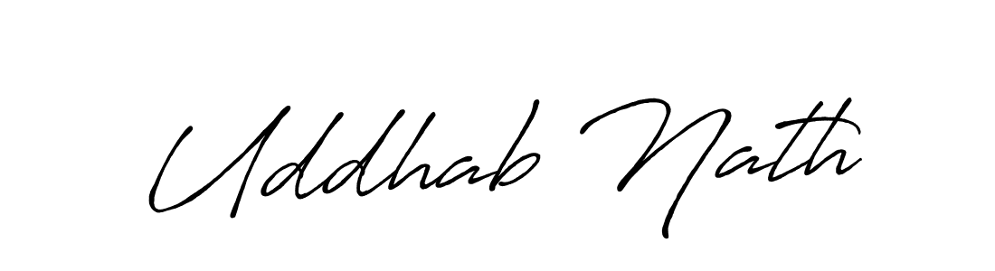 if you are searching for the best signature style for your name Uddhab Nath. so please give up your signature search. here we have designed multiple signature styles  using Antro_Vectra_Bolder. Uddhab Nath signature style 7 images and pictures png