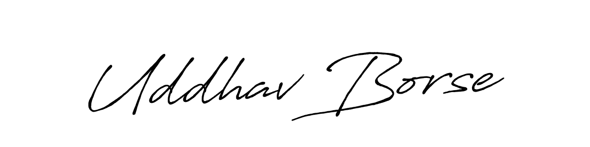 It looks lik you need a new signature style for name Uddhav Borse. Design unique handwritten (Antro_Vectra_Bolder) signature with our free signature maker in just a few clicks. Uddhav Borse signature style 7 images and pictures png