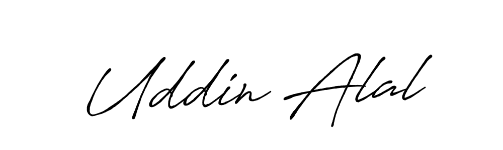 It looks lik you need a new signature style for name Uddin Alal. Design unique handwritten (Antro_Vectra_Bolder) signature with our free signature maker in just a few clicks. Uddin Alal signature style 7 images and pictures png