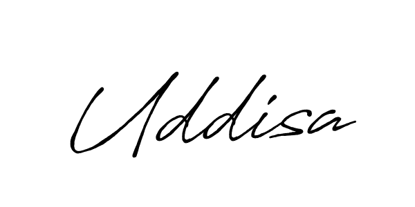 Antro_Vectra_Bolder is a professional signature style that is perfect for those who want to add a touch of class to their signature. It is also a great choice for those who want to make their signature more unique. Get Uddisa name to fancy signature for free. Uddisa signature style 7 images and pictures png
