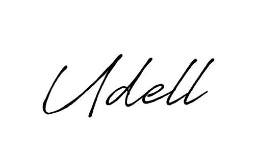 How to make Udell name signature. Use Antro_Vectra_Bolder style for creating short signs online. This is the latest handwritten sign. Udell signature style 7 images and pictures png