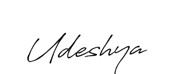 Also You can easily find your signature by using the search form. We will create Udeshya name handwritten signature images for you free of cost using Antro_Vectra_Bolder sign style. Udeshya signature style 7 images and pictures png