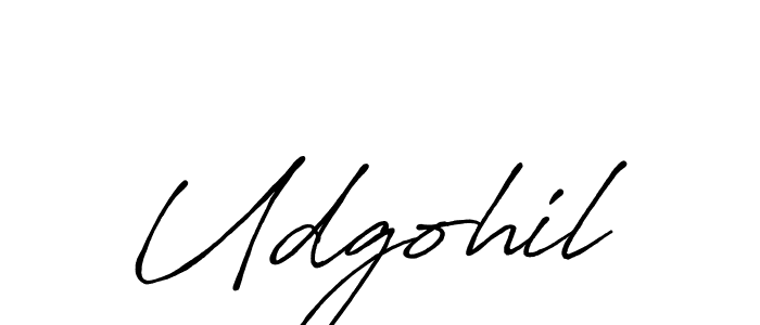 Make a beautiful signature design for name Udgohil. Use this online signature maker to create a handwritten signature for free. Udgohil signature style 7 images and pictures png