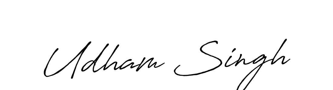 The best way (Antro_Vectra_Bolder) to make a short signature is to pick only two or three words in your name. The name Udham Singh include a total of six letters. For converting this name. Udham Singh signature style 7 images and pictures png