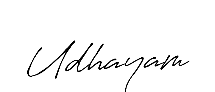 Udhayam stylish signature style. Best Handwritten Sign (Antro_Vectra_Bolder) for my name. Handwritten Signature Collection Ideas for my name Udhayam. Udhayam signature style 7 images and pictures png