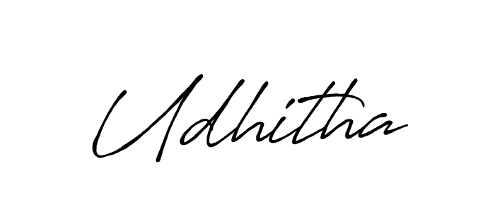 Make a beautiful signature design for name Udhitha. Use this online signature maker to create a handwritten signature for free. Udhitha signature style 7 images and pictures png