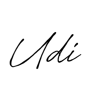 Also we have Udi name is the best signature style. Create professional handwritten signature collection using Antro_Vectra_Bolder autograph style. Udi signature style 7 images and pictures png