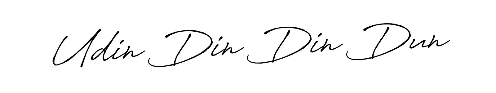 Also we have Udin Din Din Dun name is the best signature style. Create professional handwritten signature collection using Antro_Vectra_Bolder autograph style. Udin Din Din Dun signature style 7 images and pictures png