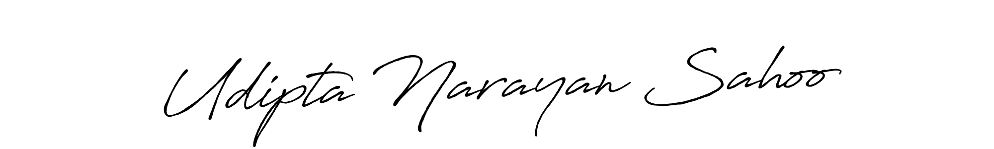 Also You can easily find your signature by using the search form. We will create Udipta Narayan Sahoo name handwritten signature images for you free of cost using Antro_Vectra_Bolder sign style. Udipta Narayan Sahoo signature style 7 images and pictures png