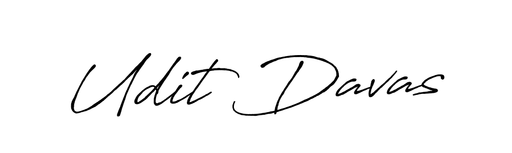 Similarly Antro_Vectra_Bolder is the best handwritten signature design. Signature creator online .You can use it as an online autograph creator for name Udit Davas. Udit Davas signature style 7 images and pictures png