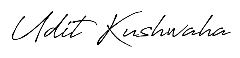Stand out with a creative autograph for Udit Kushwaha. The Antro_Vectra_Bolder styling blends modern aesthetics with classic signature flourishes. Udit Kushwaha signature style 7 images and pictures png