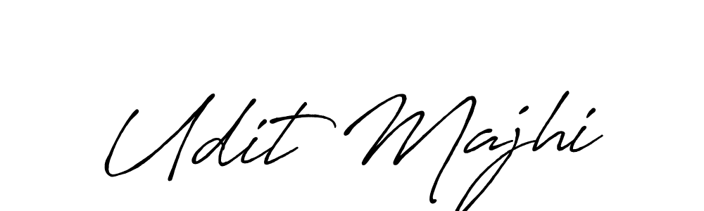 How to make Udit Majhi signature? Antro_Vectra_Bolder is a professional autograph style. Create handwritten signature for Udit Majhi name. Udit Majhi signature style 7 images and pictures png