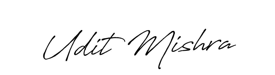 It looks lik you need a new signature style for name Udit Mishra. Design unique handwritten (Antro_Vectra_Bolder) signature with our free signature maker in just a few clicks. Udit Mishra signature style 7 images and pictures png