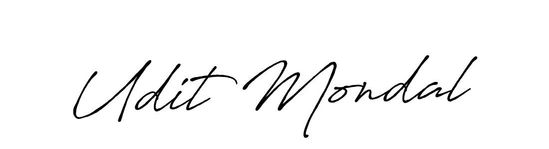 How to Draw Udit Mondal signature style? Antro_Vectra_Bolder is a latest design signature styles for name Udit Mondal. Udit Mondal signature style 7 images and pictures png