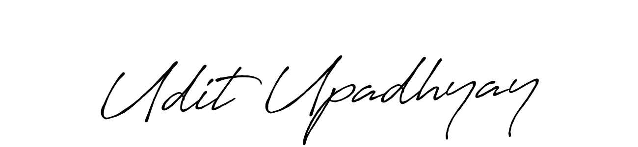 It looks lik you need a new signature style for name Udit Upadhyay. Design unique handwritten (Antro_Vectra_Bolder) signature with our free signature maker in just a few clicks. Udit Upadhyay signature style 7 images and pictures png