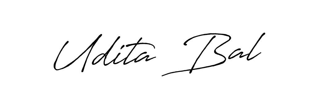This is the best signature style for the Udita  Bal name. Also you like these signature font (Antro_Vectra_Bolder). Mix name signature. Udita  Bal signature style 7 images and pictures png