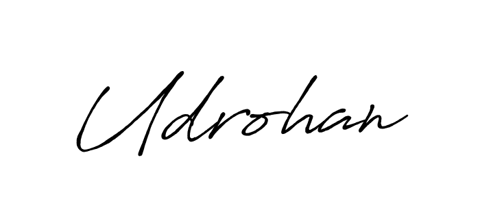 Similarly Antro_Vectra_Bolder is the best handwritten signature design. Signature creator online .You can use it as an online autograph creator for name Udrohan. Udrohan signature style 7 images and pictures png