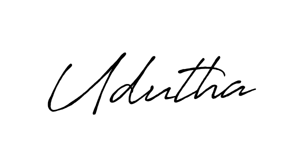 Antro_Vectra_Bolder is a professional signature style that is perfect for those who want to add a touch of class to their signature. It is also a great choice for those who want to make their signature more unique. Get Udutha name to fancy signature for free. Udutha signature style 7 images and pictures png