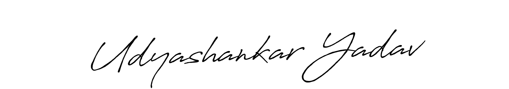 It looks lik you need a new signature style for name Udyashankar Yadav. Design unique handwritten (Antro_Vectra_Bolder) signature with our free signature maker in just a few clicks. Udyashankar Yadav signature style 7 images and pictures png