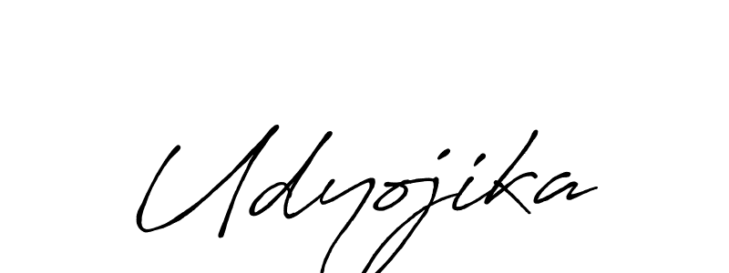 Similarly Antro_Vectra_Bolder is the best handwritten signature design. Signature creator online .You can use it as an online autograph creator for name Udyojika. Udyojika signature style 7 images and pictures png