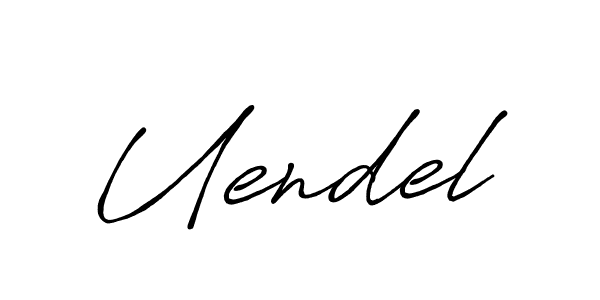 The best way (Antro_Vectra_Bolder) to make a short signature is to pick only two or three words in your name. The name Uendel include a total of six letters. For converting this name. Uendel signature style 7 images and pictures png