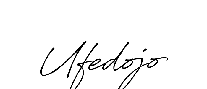 if you are searching for the best signature style for your name Ufedojo. so please give up your signature search. here we have designed multiple signature styles  using Antro_Vectra_Bolder. Ufedojo signature style 7 images and pictures png