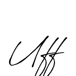 Create a beautiful signature design for name Uff. With this signature (Antro_Vectra_Bolder) fonts, you can make a handwritten signature for free. Uff signature style 7 images and pictures png