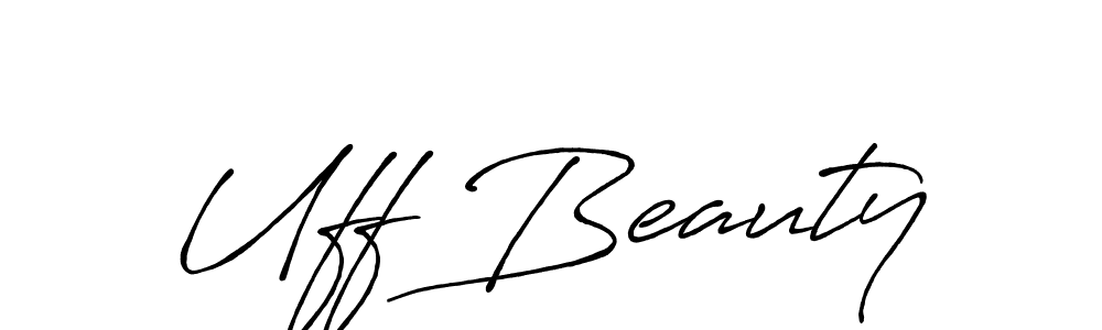 Make a beautiful signature design for name Uff Beauty. Use this online signature maker to create a handwritten signature for free. Uff Beauty signature style 7 images and pictures png