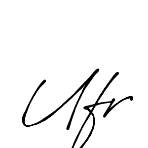 Make a beautiful signature design for name Ufr. Use this online signature maker to create a handwritten signature for free. Ufr signature style 7 images and pictures png