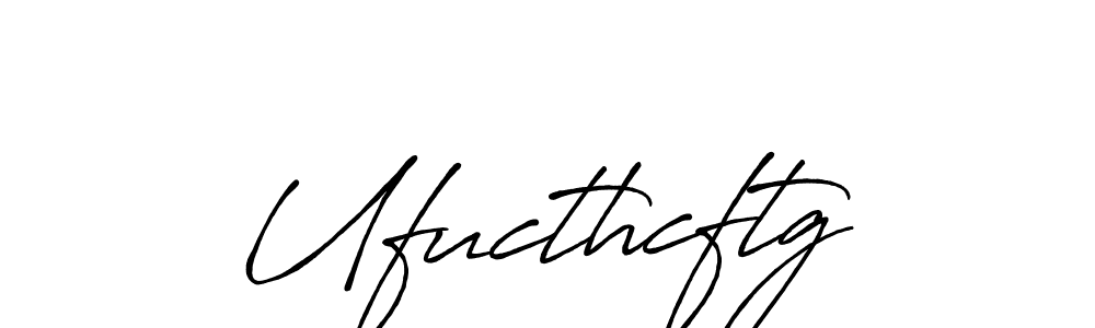 Use a signature maker to create a handwritten signature online. With this signature software, you can design (Antro_Vectra_Bolder) your own signature for name Ufucthcftg. Ufucthcftg signature style 7 images and pictures png
